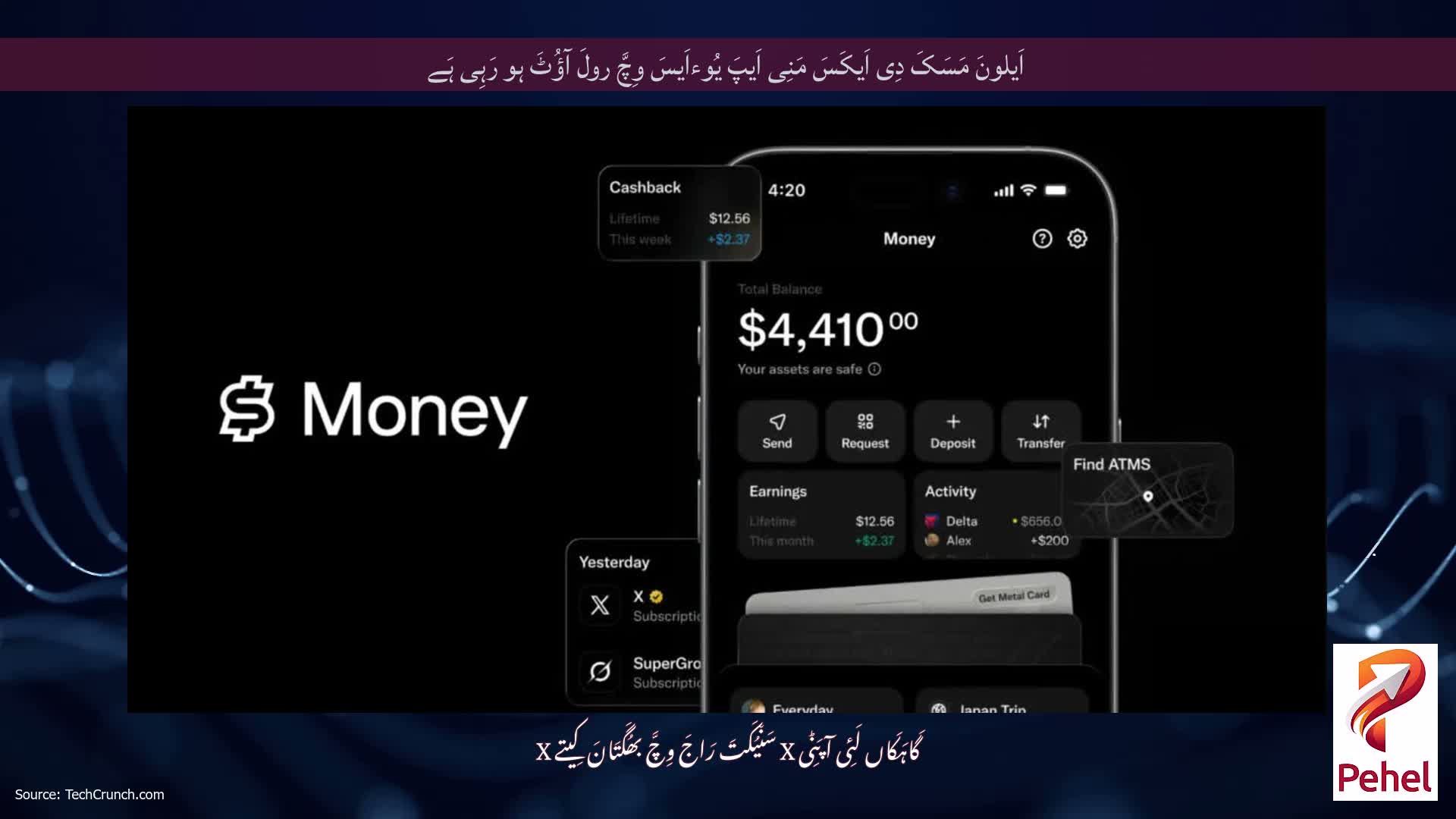 اَیلونَ مَسَکَ دِی اَیکَسَ مَنِی اَیپَ یُوءاَیسَ وِچَّ رولَ آؤُٹَ ہو رَہِی ہَے