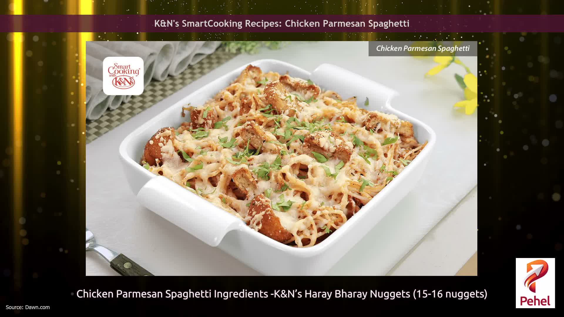 K&N's SmartCooking Recipes: Chicken Parmesan Spaghetti