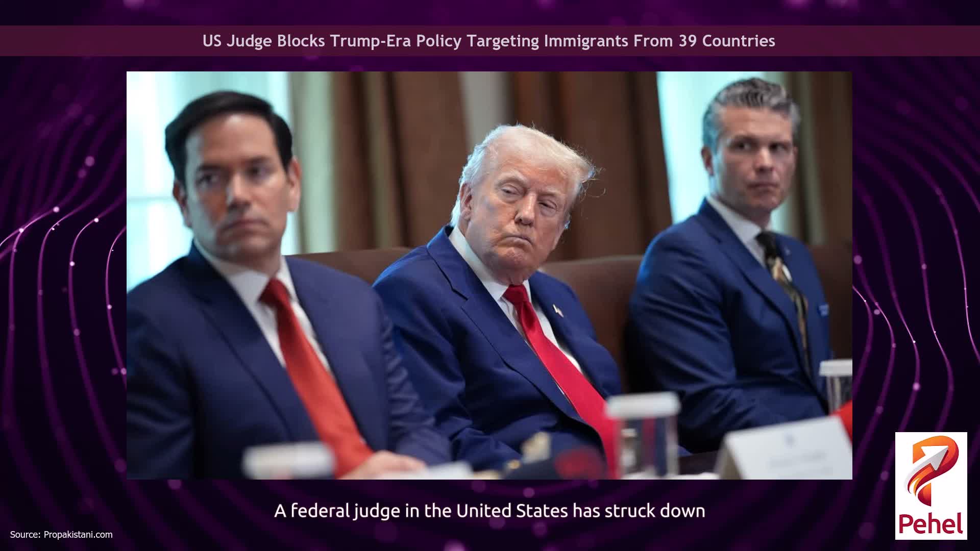 US Judge Blocks Trump-Era Policy Targeting Immigrants From 39 Countries