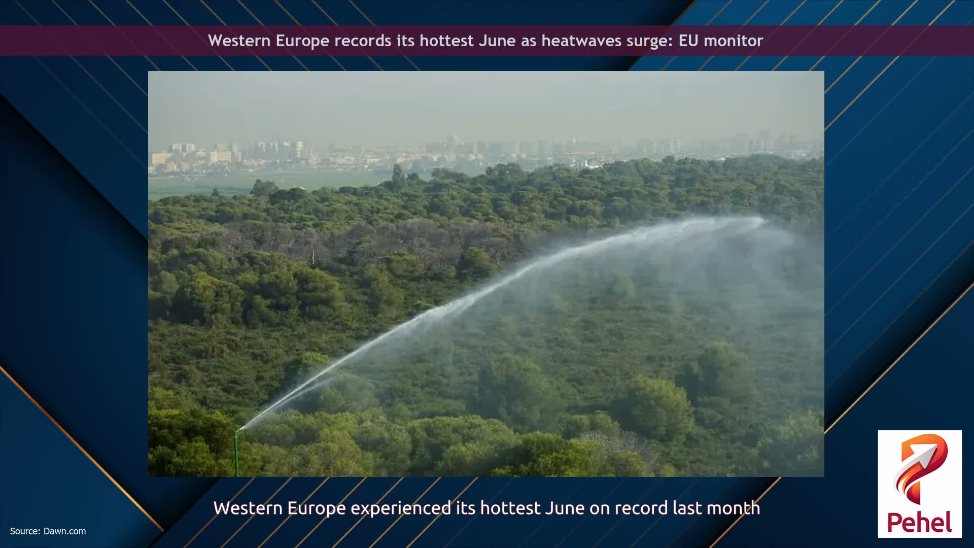 Western Europe records its hottest June as heatwaves surge: EU monitor