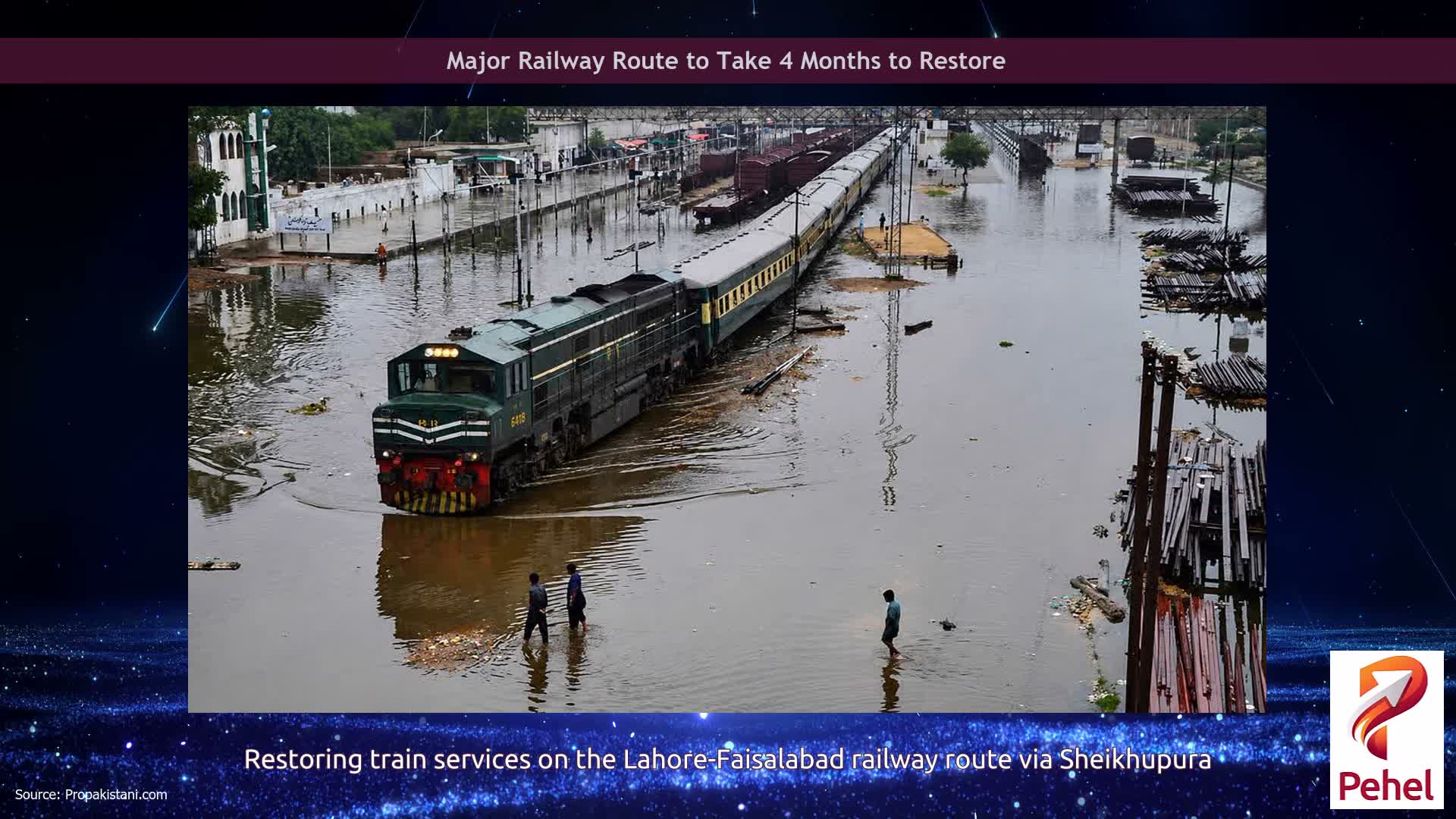 Major Railway Route to Take 4 Months to Restore