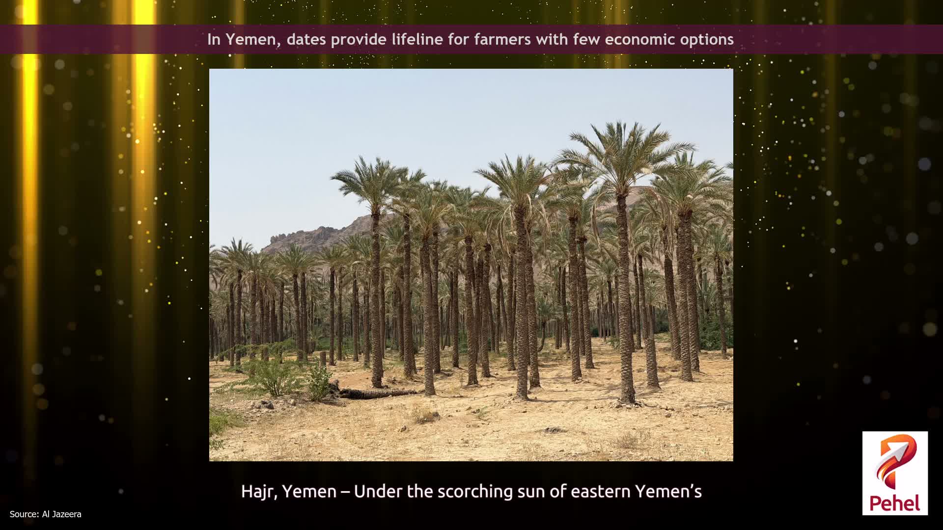 In Yemen, dates provide lifeline for farmers with few economic options