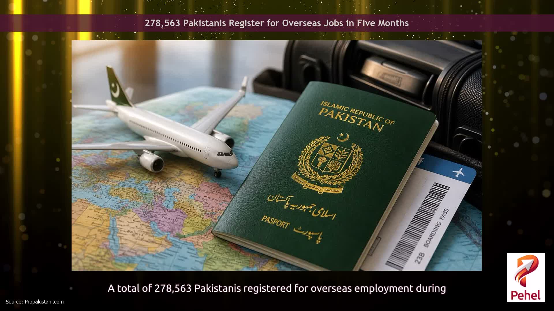 278,563 Pakistanis Register for Overseas Jobs in Five Months