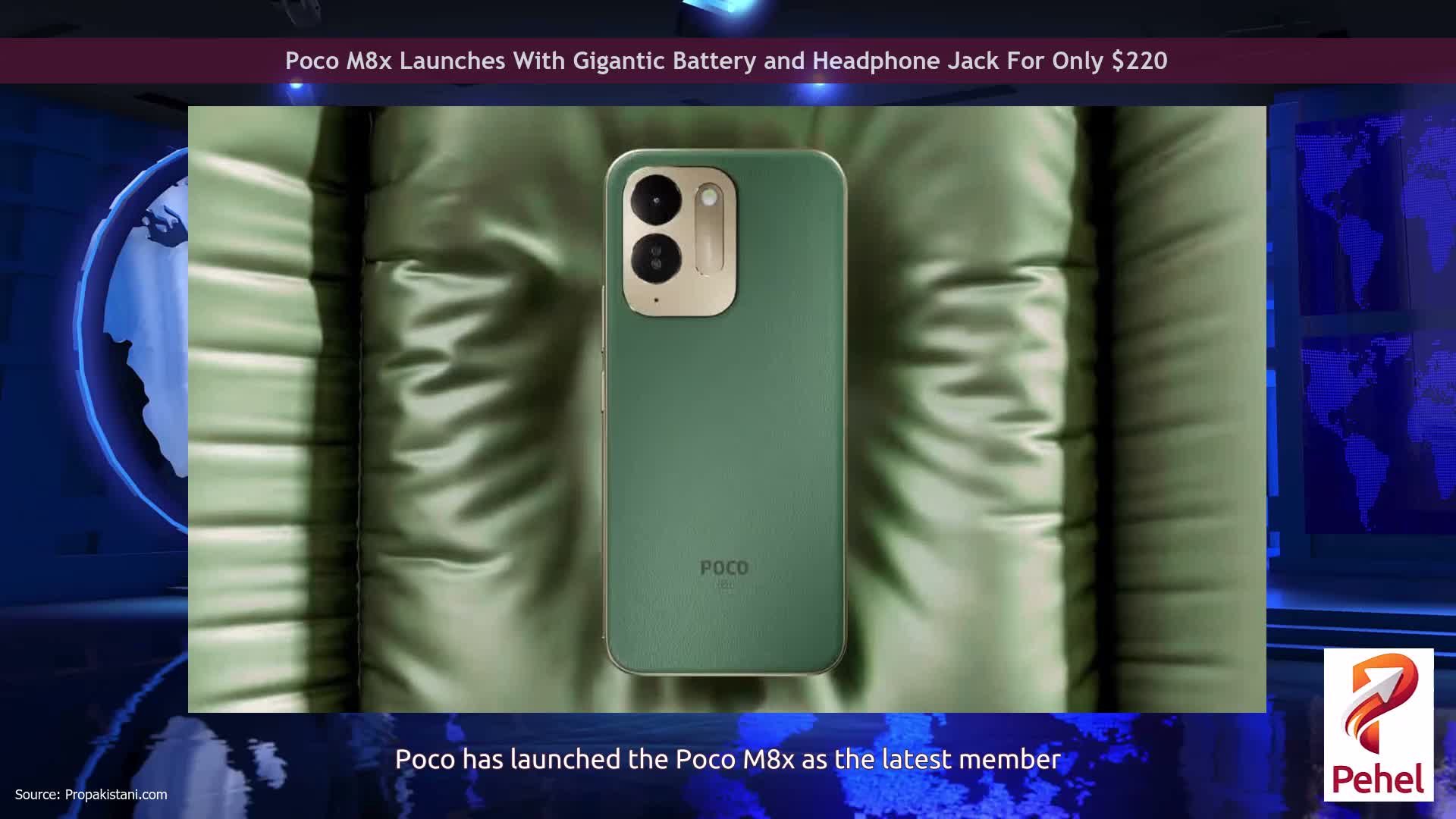 Poco M8x Launches With Gigantic Battery and Headphone Jack For Only $220