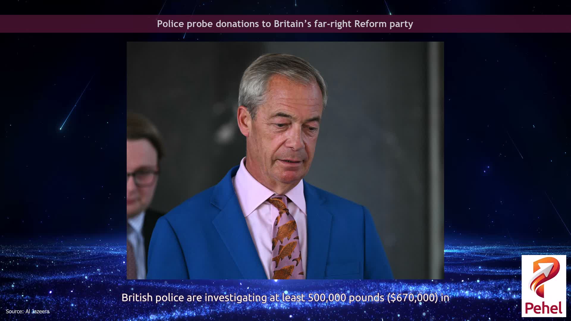 Police probe donations to Britain’s far-right Reform party