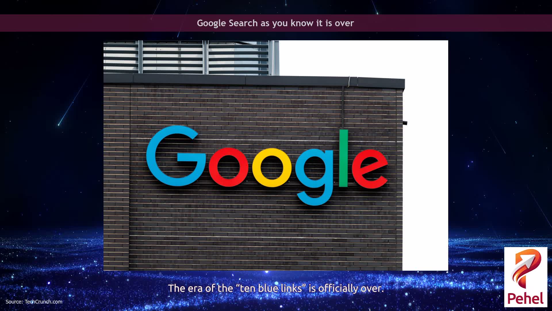 Google Search as you know it is over