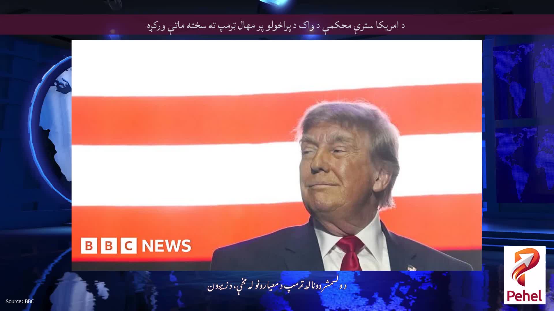 د امریکا سترې محکمې د واک د پراخولو پر مهال ټرمپ ته سخته ماتې ورکړه
