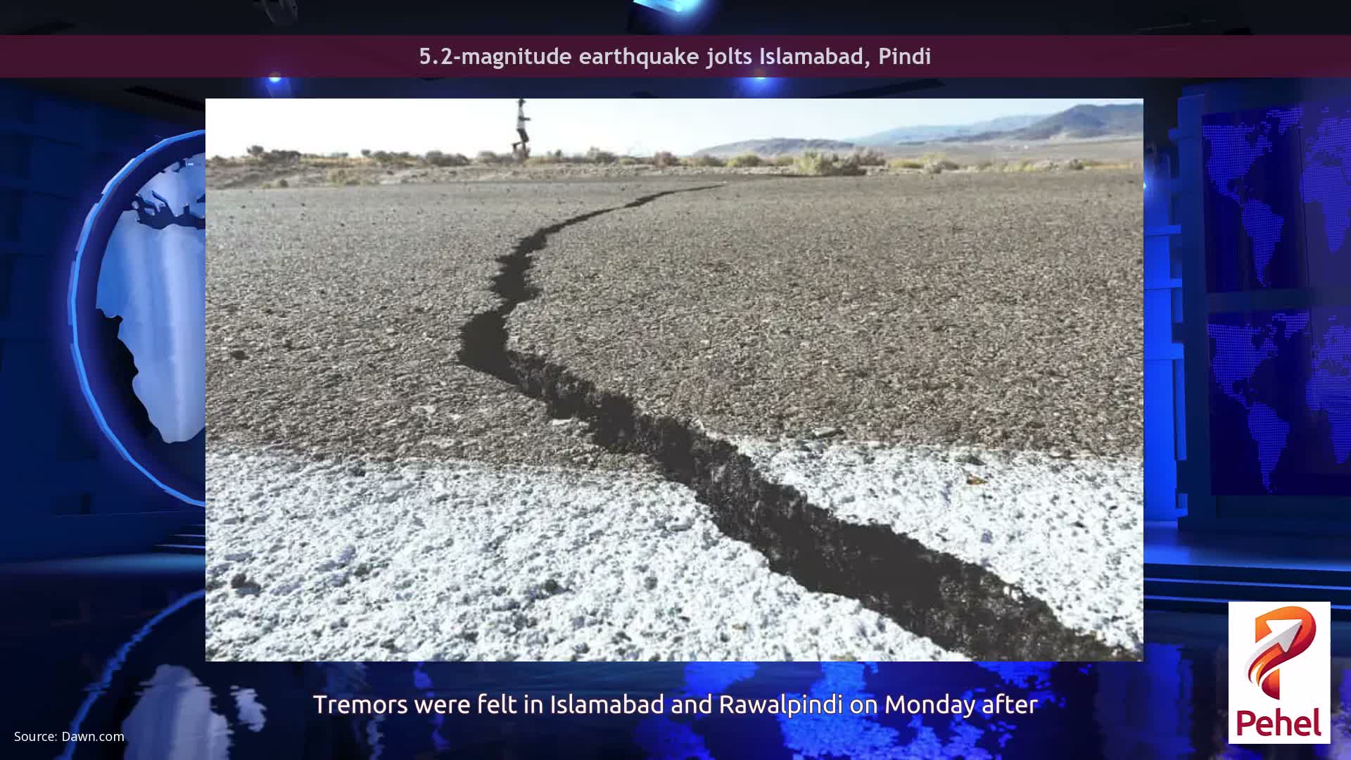 5.2-magnitude earthquake jolts Islamabad, Pindi