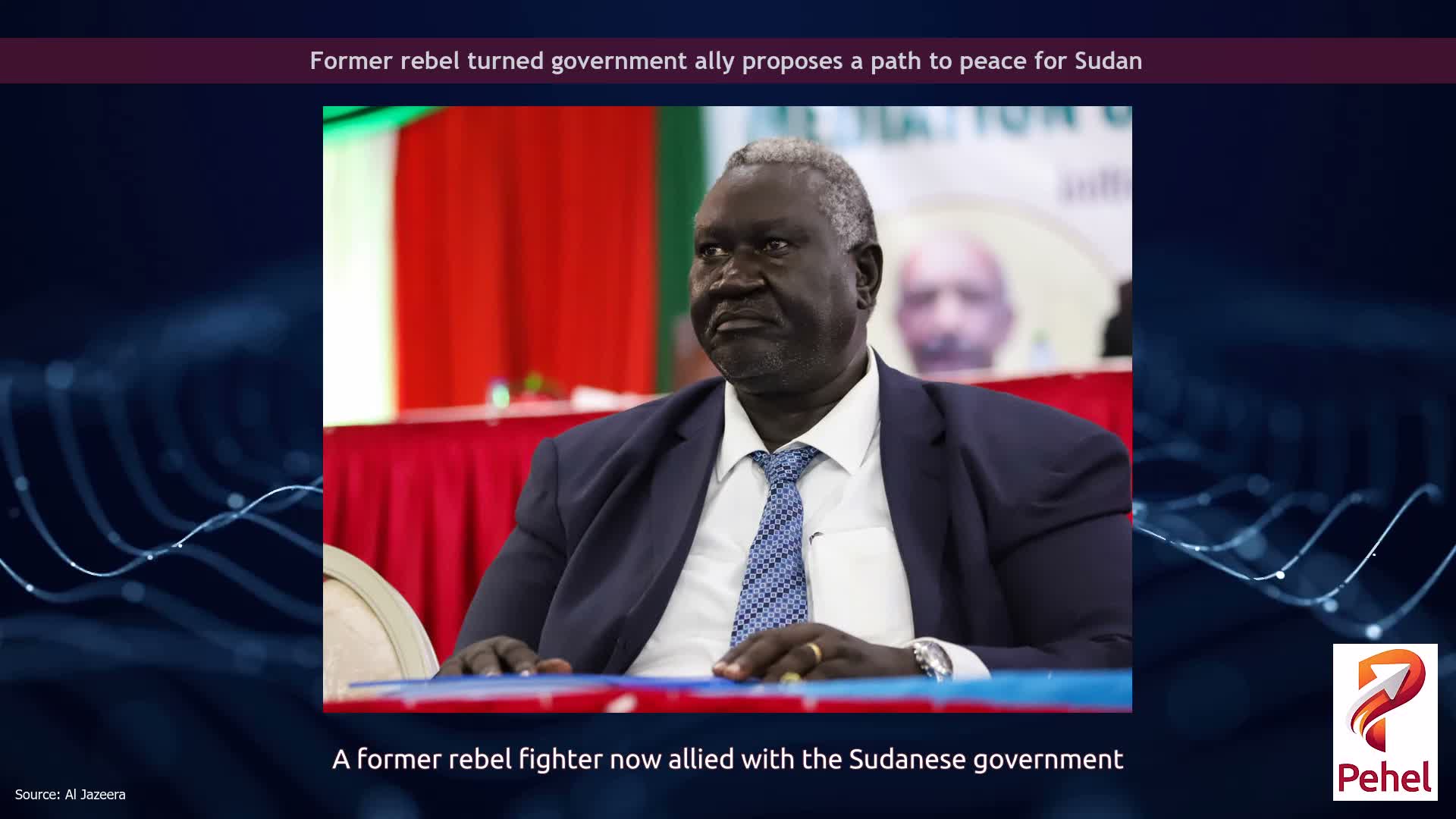 Former rebel turned government ally proposes a path to peace for Sudan