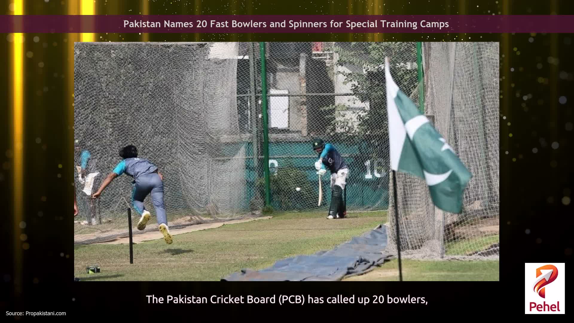 Pakistan Names 20 Fast Bowlers and Spinners for Special Training Camps