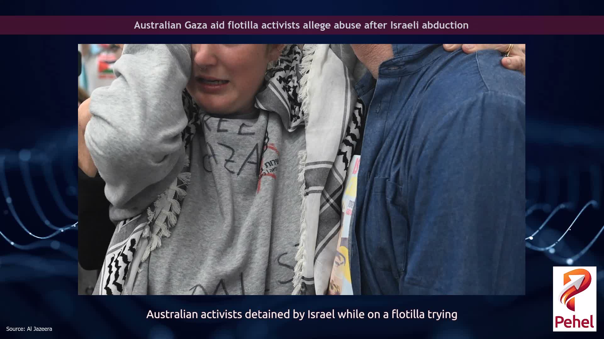 Australian Gaza aid flotilla activists allege abuse after Israeli abduction