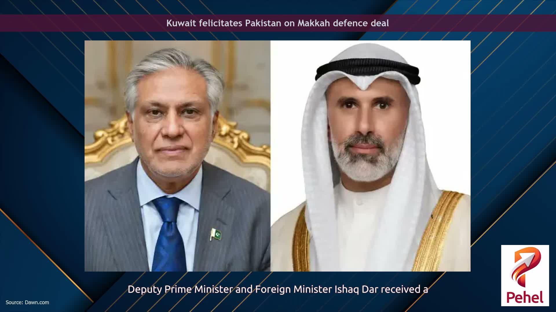 Kuwait felicitates Pakistan on Makkah defence deal