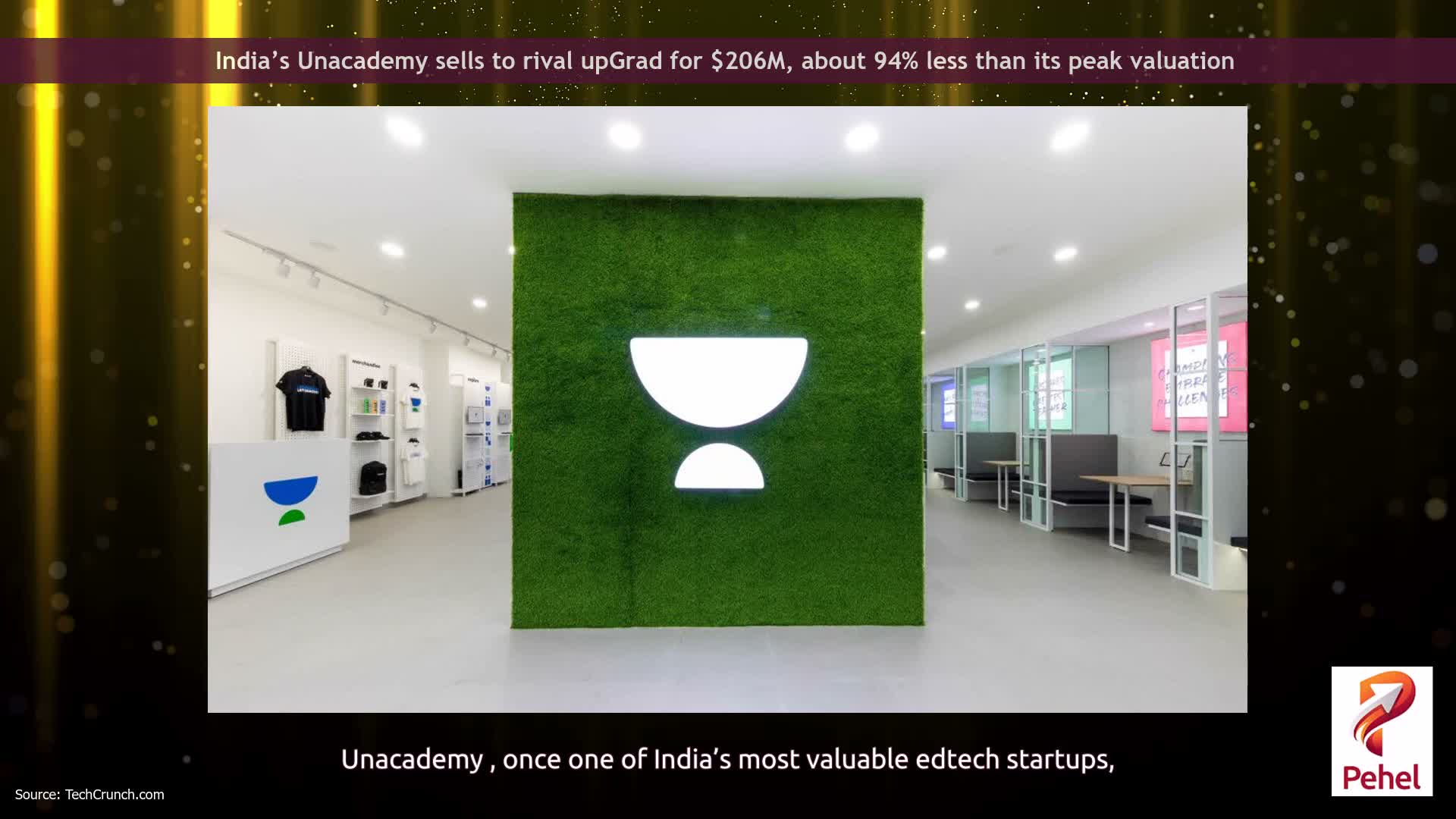 India’s Unacademy sells to rival upGrad for $206M, about 94% less than its peak valuation