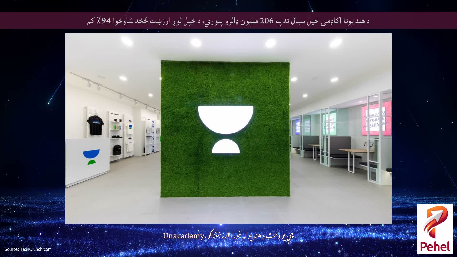 د هند یونا اکاډمۍ خپل سیال ته په 206 ملیون ډالرو پلوري، د خپل لوړ ارزښت څخه شاوخوا 94٪ کم