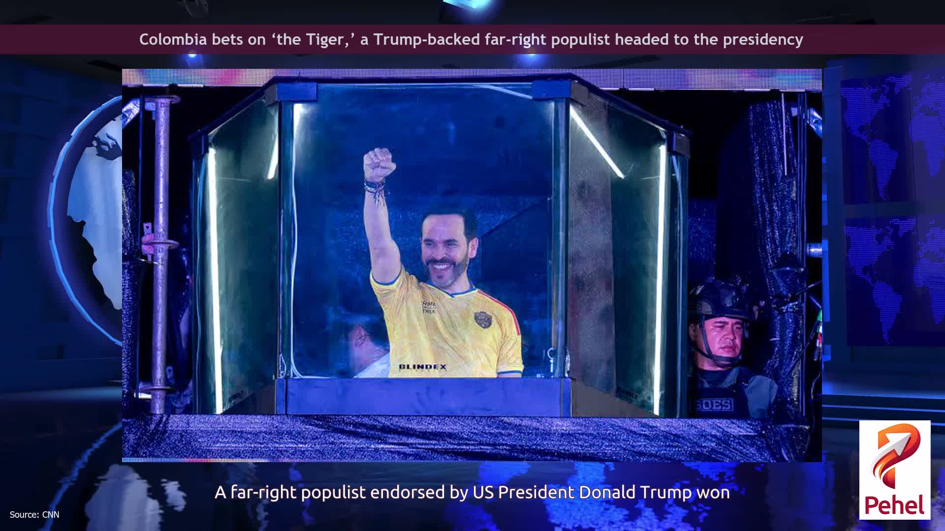 Colombia bets on ‘the Tiger,’ a Trump-backed far-right populist headed to the presidency