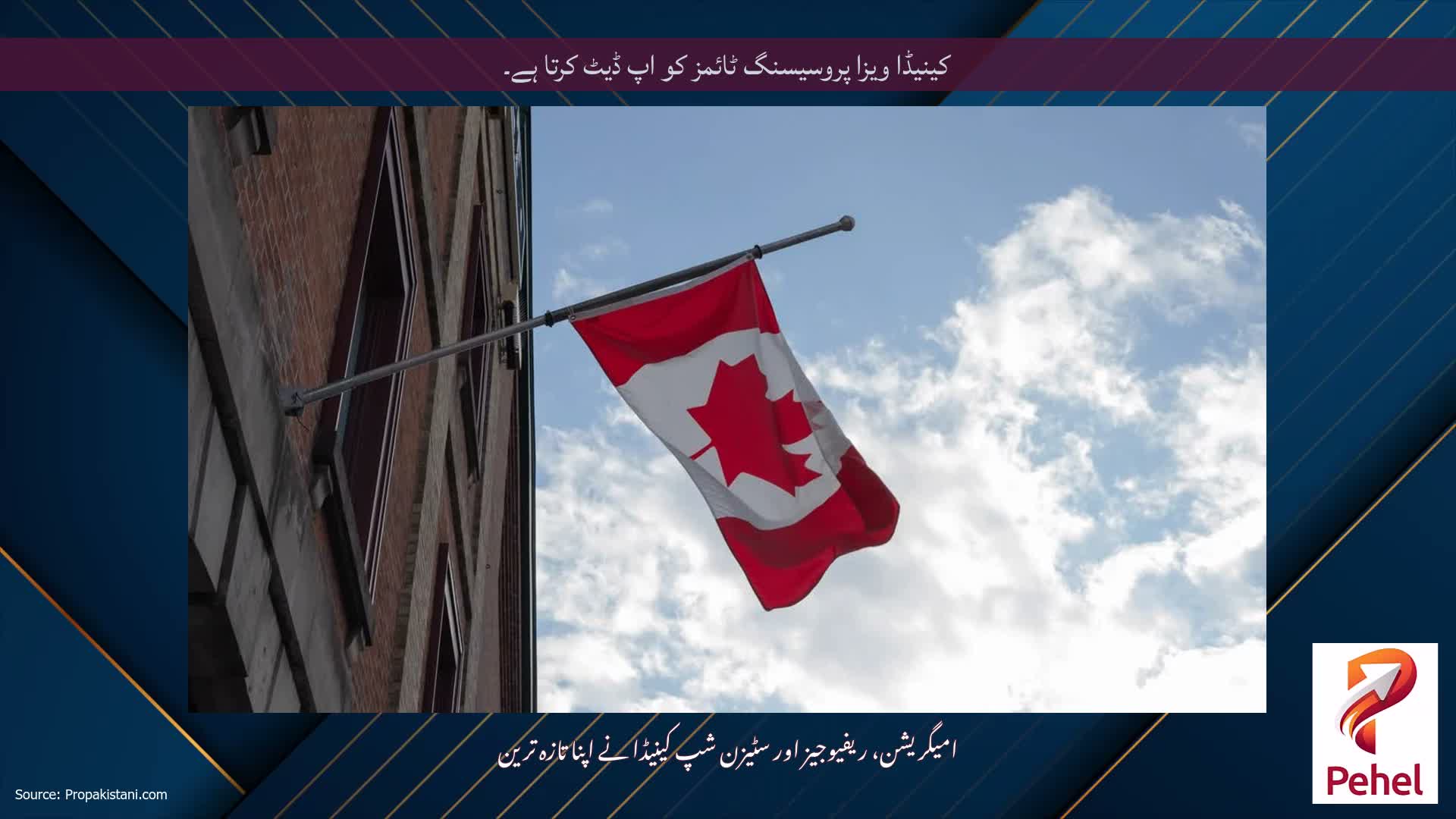 کینیڈا ویزا پروسیسنگ ٹائمز کو اپ ڈیٹ کرتا ہے۔