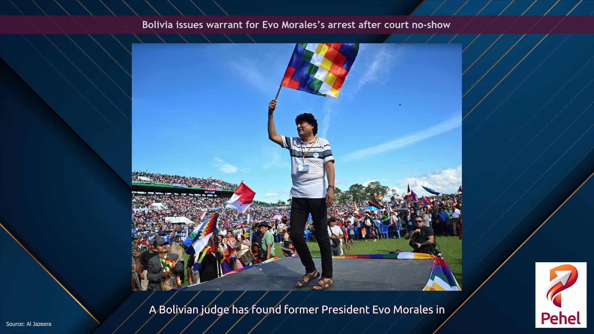 Bolivia issues warrant for Evo Morales’s arrest after court no-show