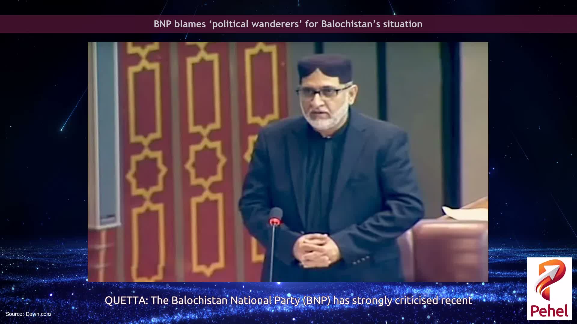 BNP blames ‘political wanderers’ for Balochistan’s situation