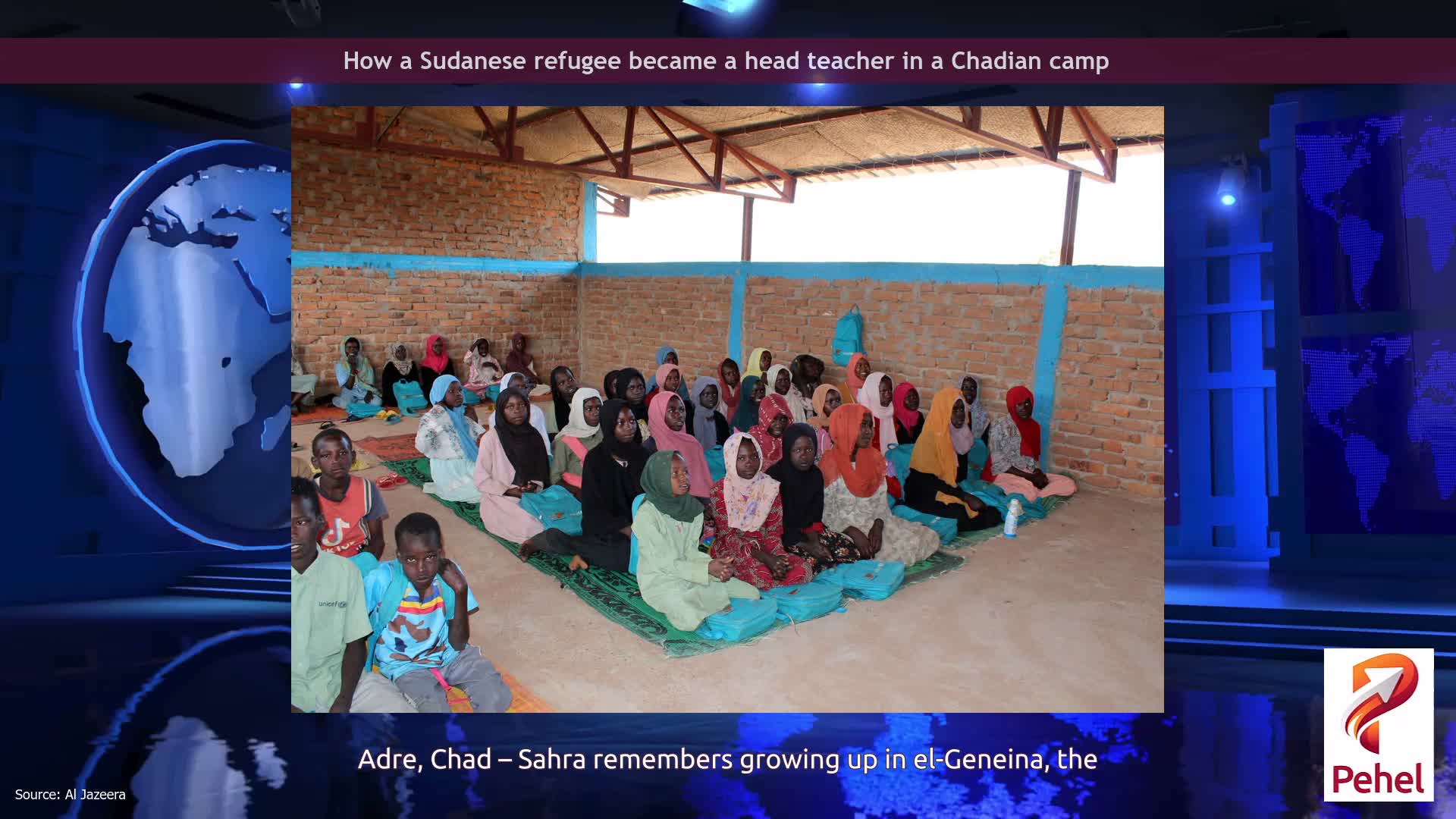 How a Sudanese refugee became a head teacher in a Chadian camp