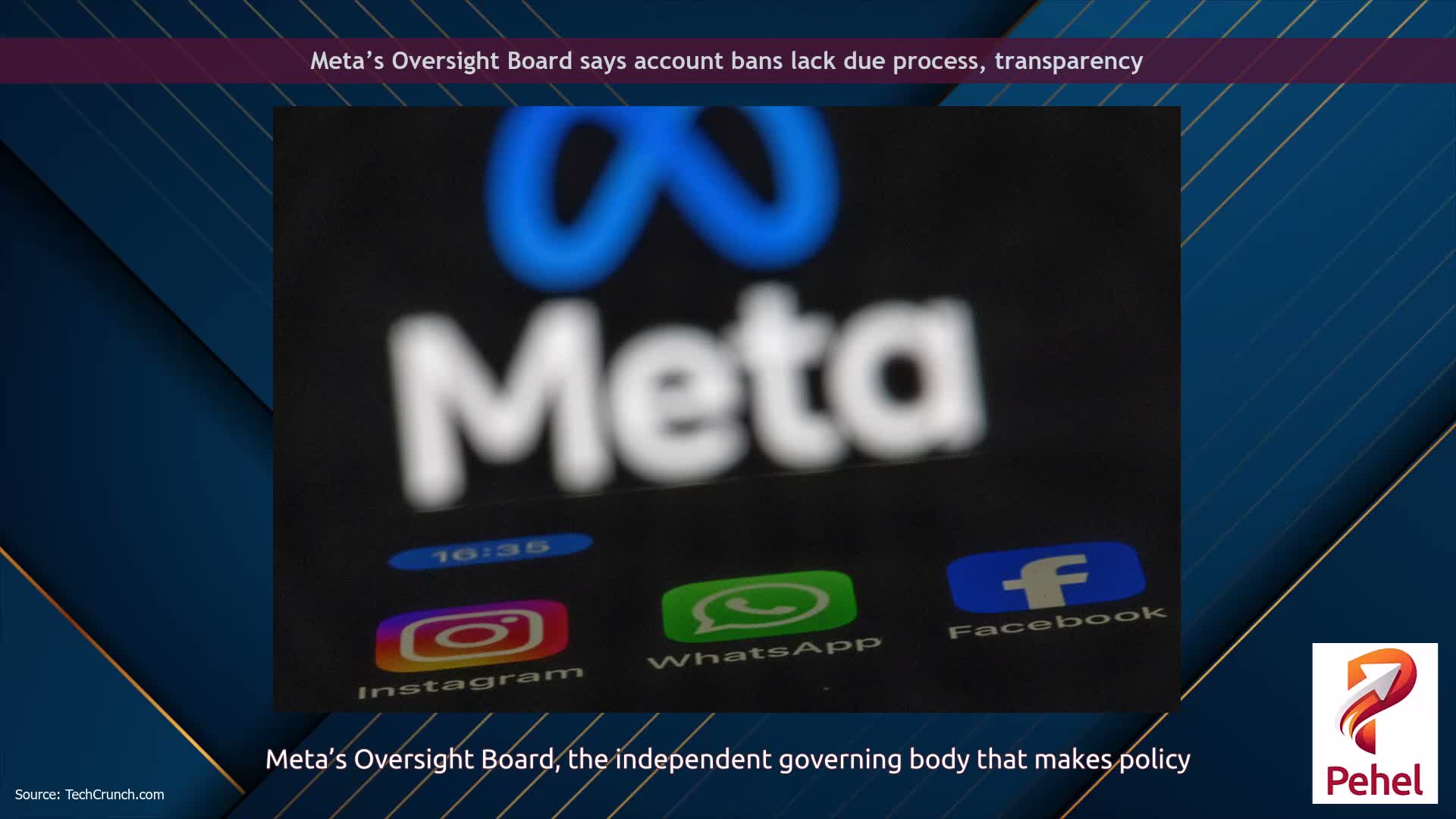 Meta’s Oversight Board says account bans lack due process, transparency