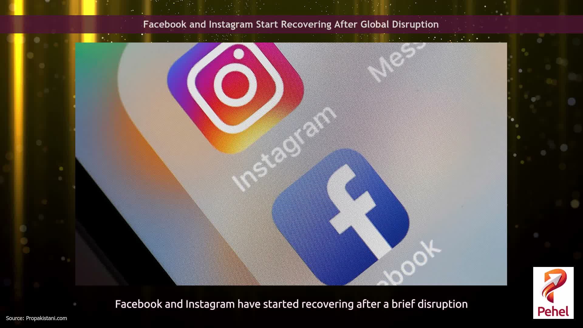 Facebook and Instagram Start Recovering After Global Disruption