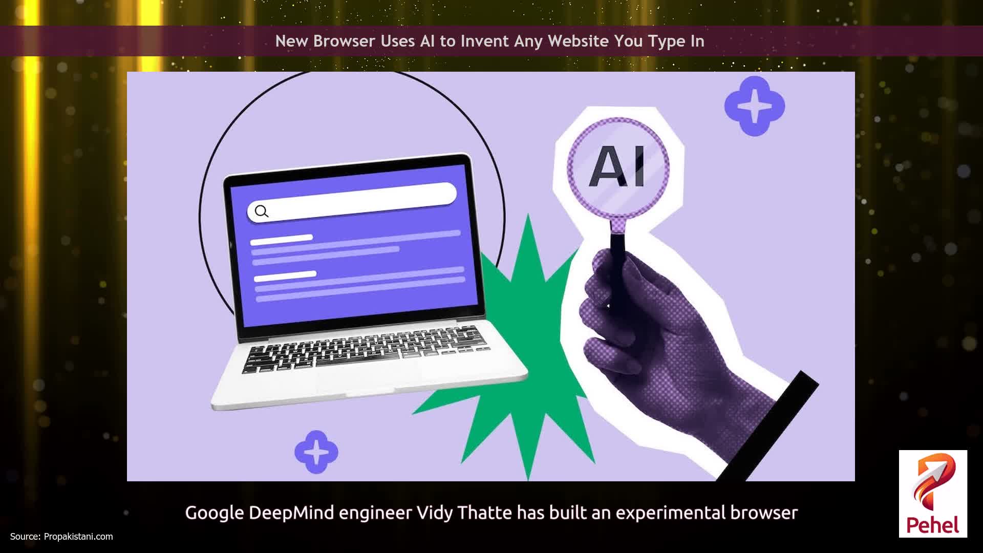 New Browser Uses AI to Invent Any Website You Type In