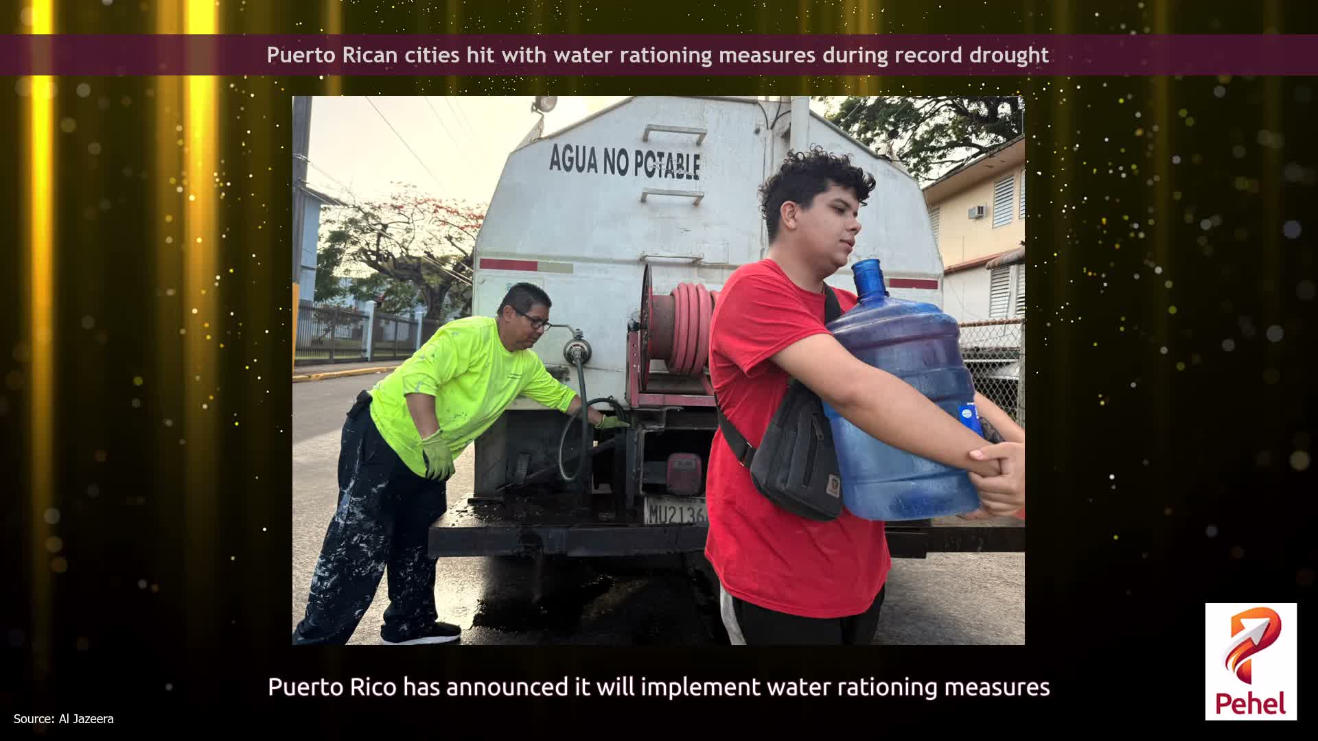 Puerto Rican cities hit with water rationing measures during record drought