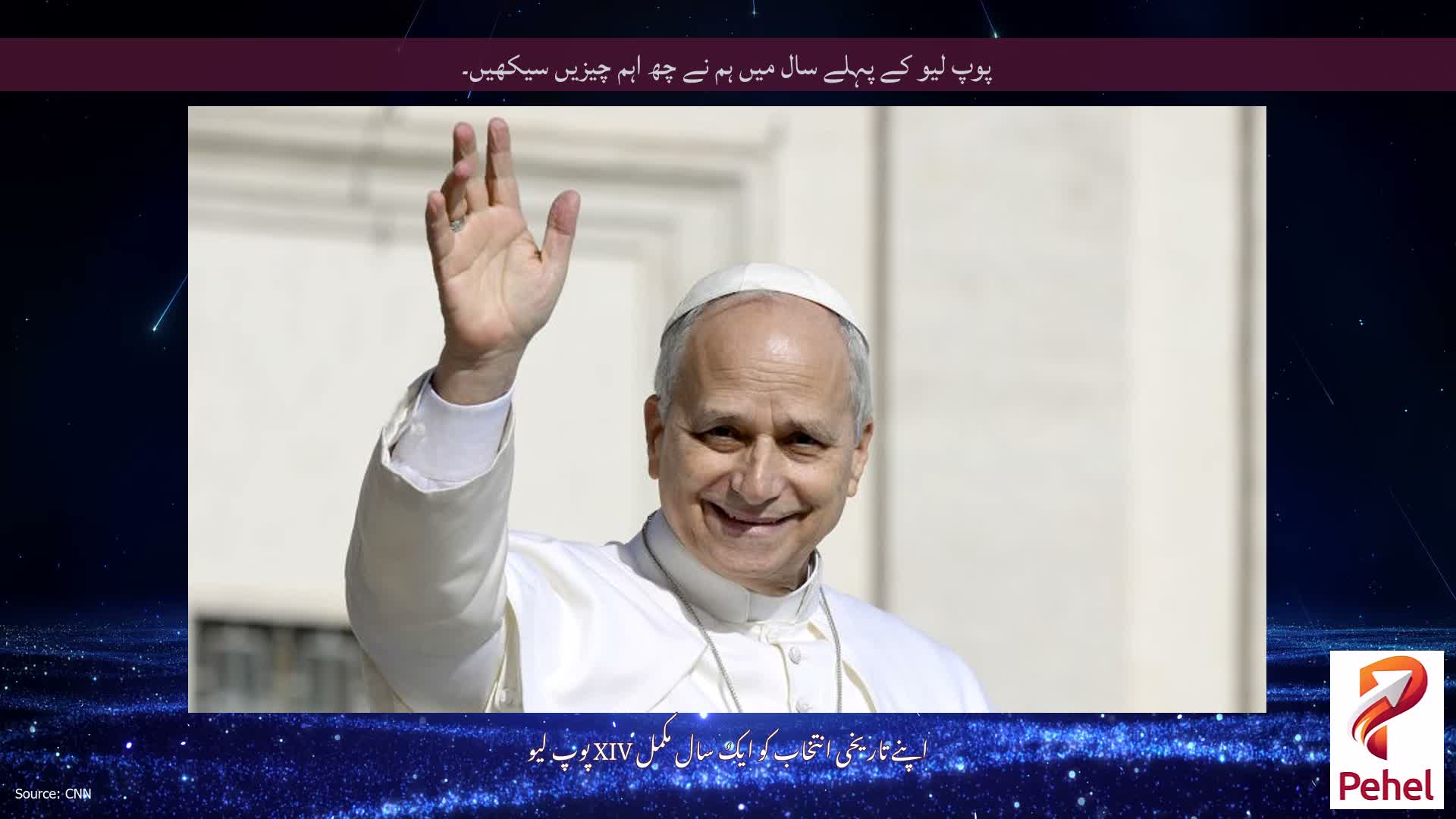پوپ لیو کے پہلے سال میں ہم نے چھ اہم چیزیں سیکھیں۔