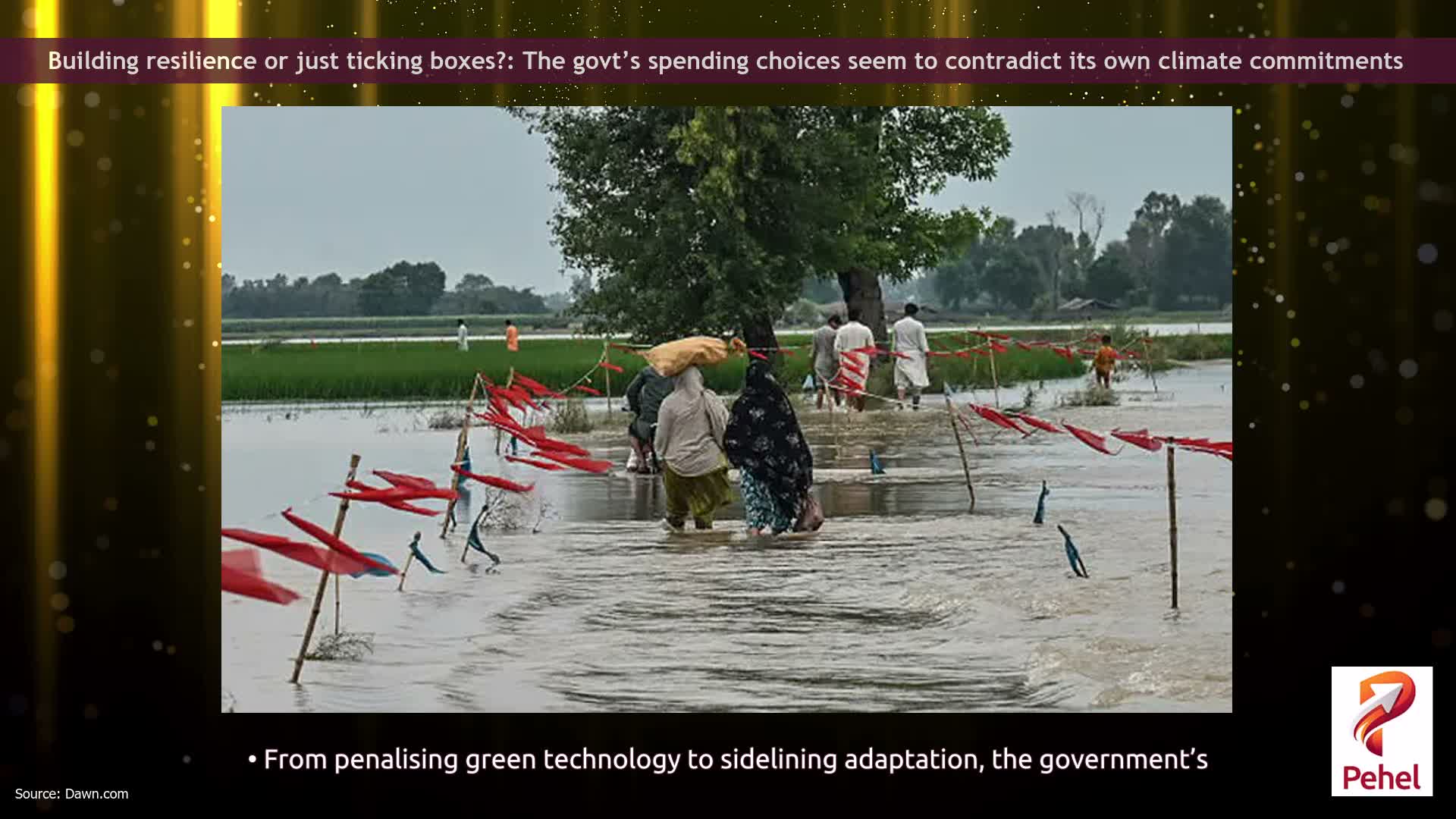 Building resilience or just ticking boxes?: The govt’s spending choices seem to contradict its own climate commitments