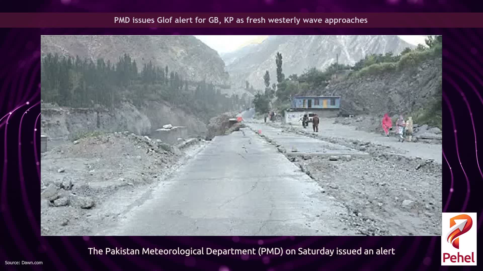 PMD issues Glof alert for GB, KP as fresh westerly wave approaches