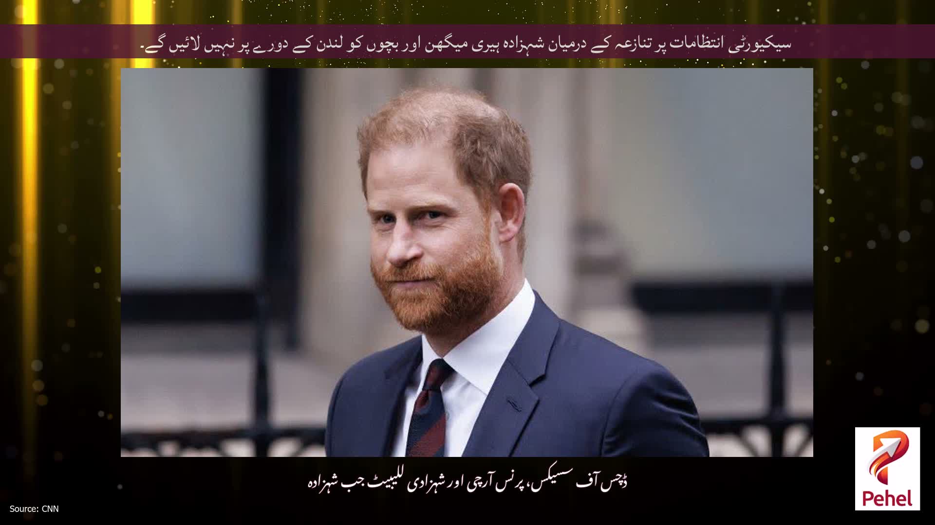 سیکیورٹی انتظامات پر تنازعہ کے درمیان شہزادہ ہیری میگھن اور بچوں کو لندن کے دورے پر نہیں لائیں گے۔