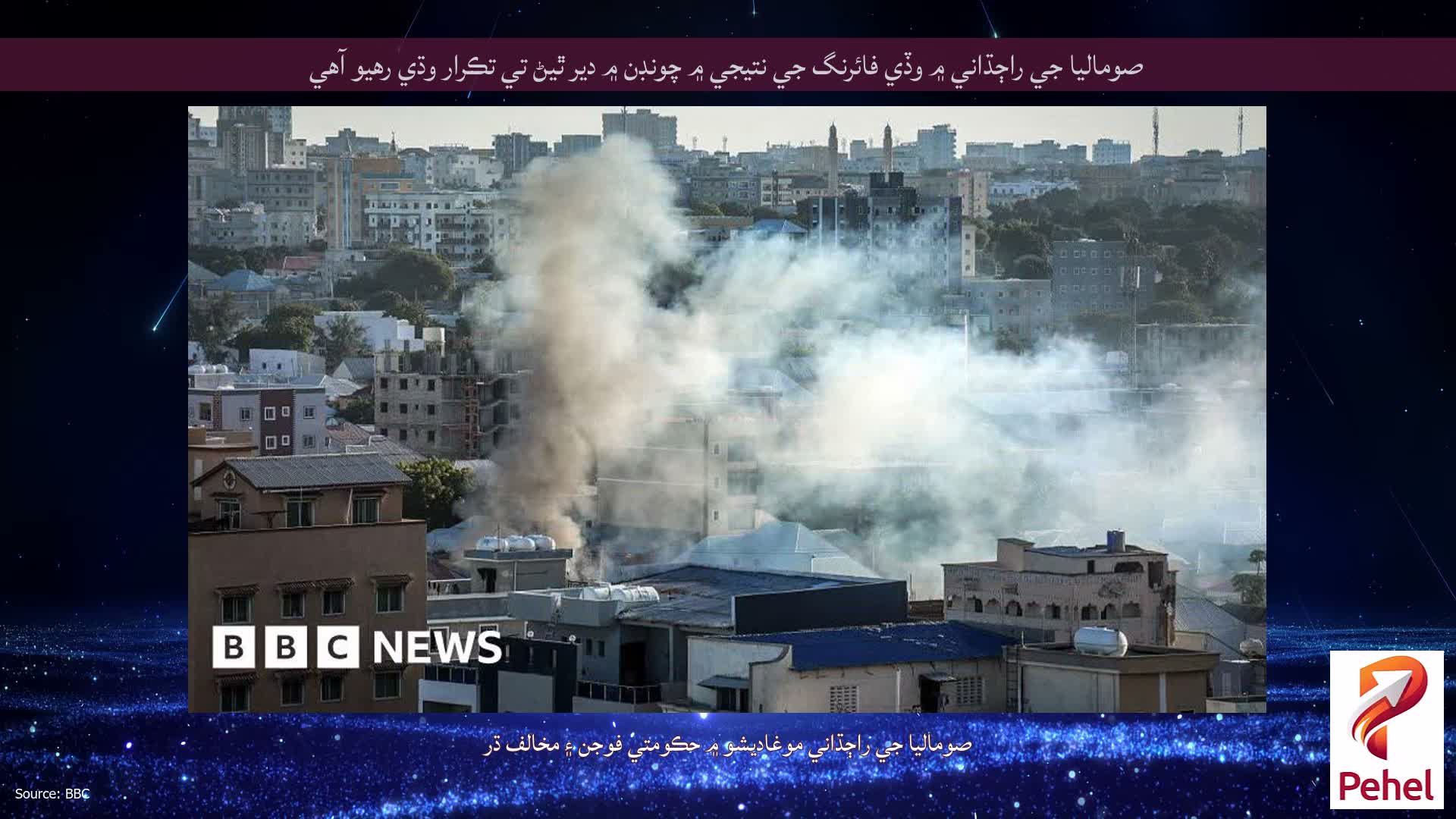 صوماليا جي راڄڌاني ۾ وڏي فائرنگ جي نتيجي ۾ چونڊن ۾ دير ٿيڻ تي تڪرار وڌي رهيو آهي