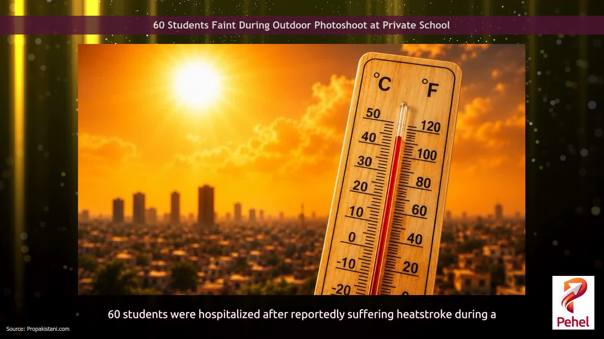 60 Students Faint During Outdoor Photoshoot at Private School