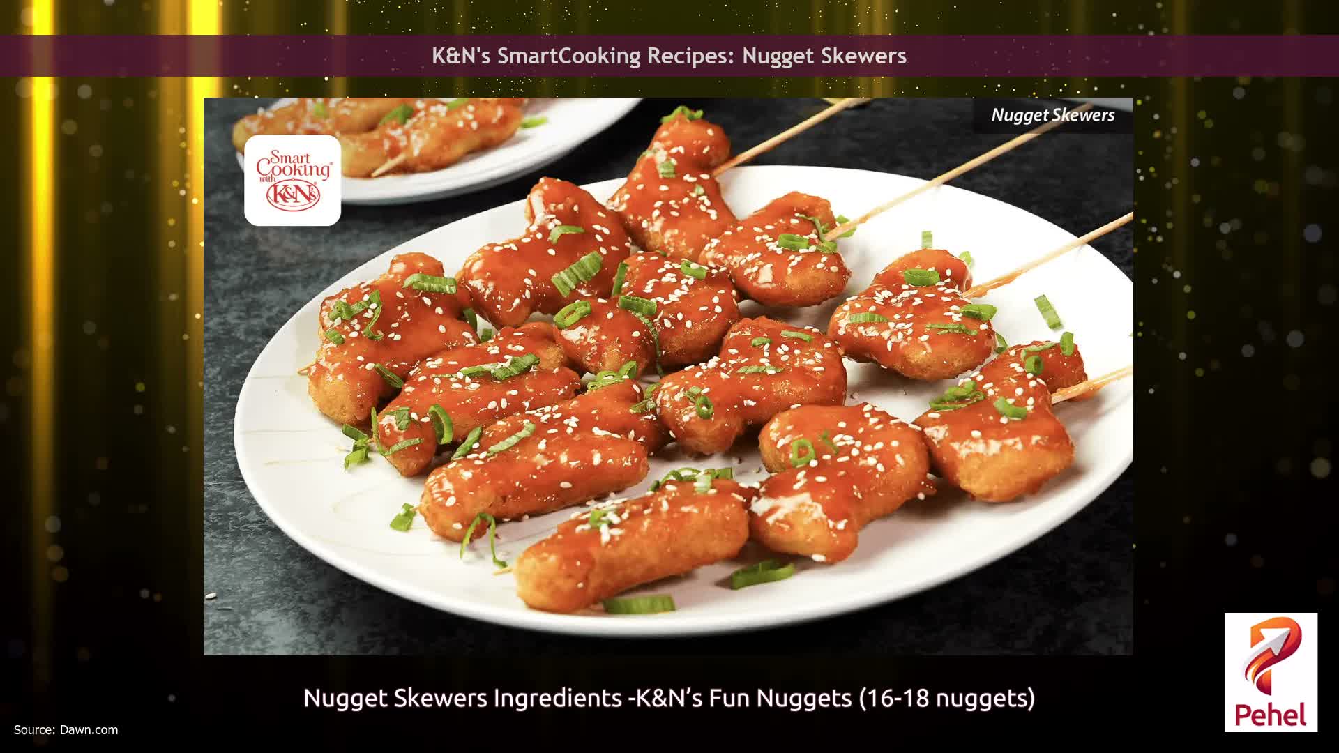 K&N's SmartCooking Recipes: Nugget Skewers