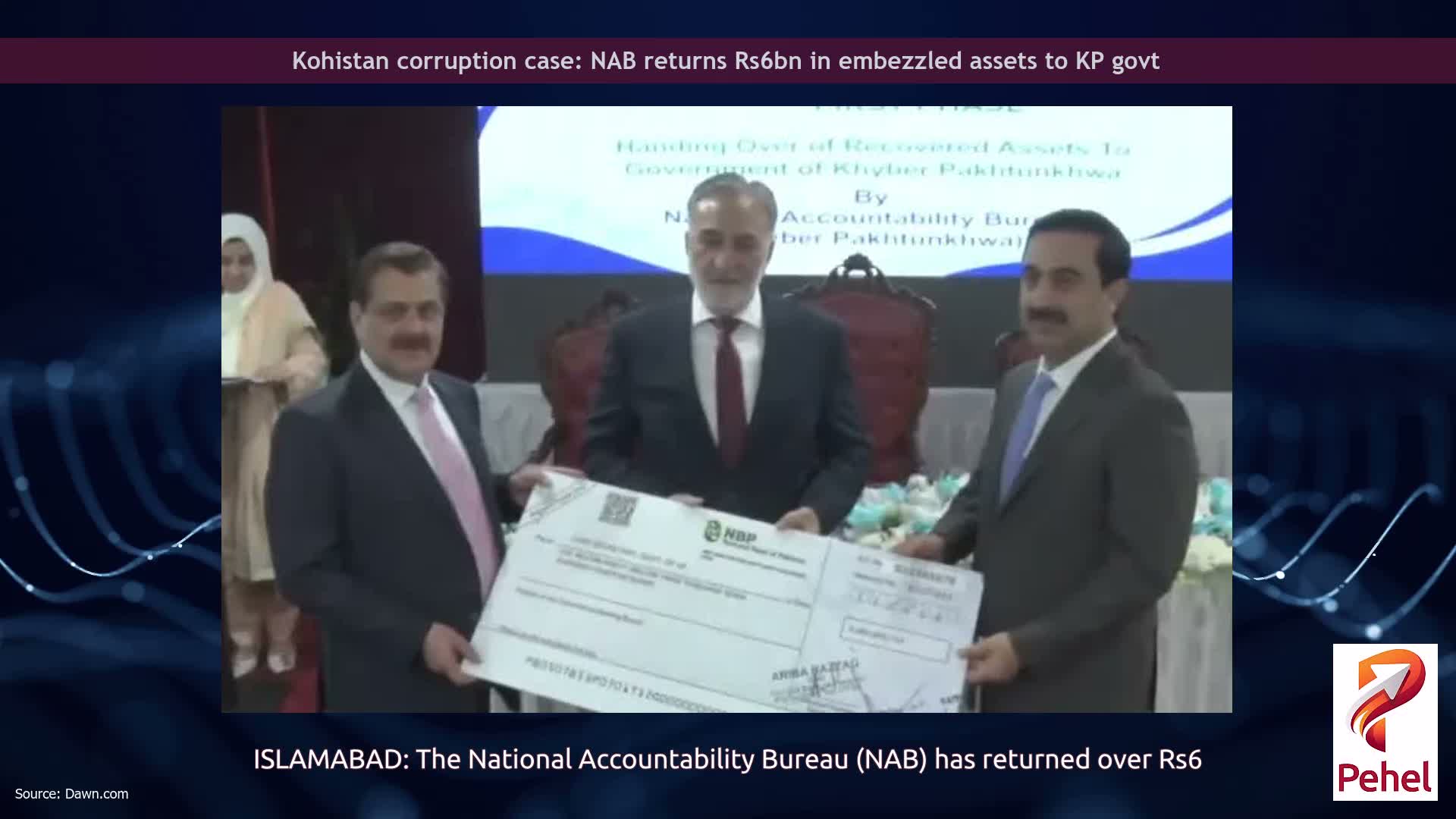 Kohistan corruption case: NAB returns Rs6bn in embezzled assets to KP govt