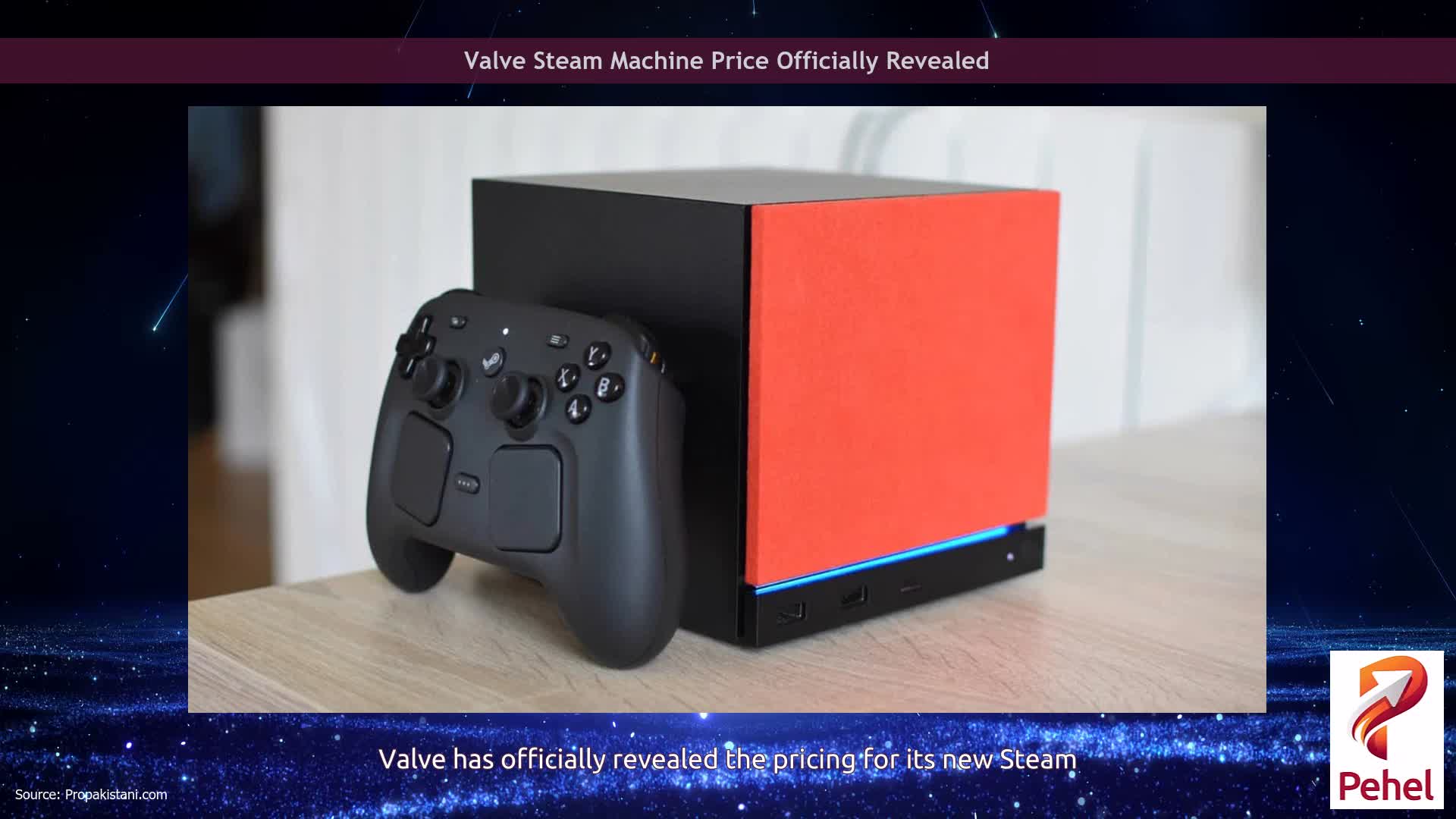 Valve Steam Machine Price Officially Revealed