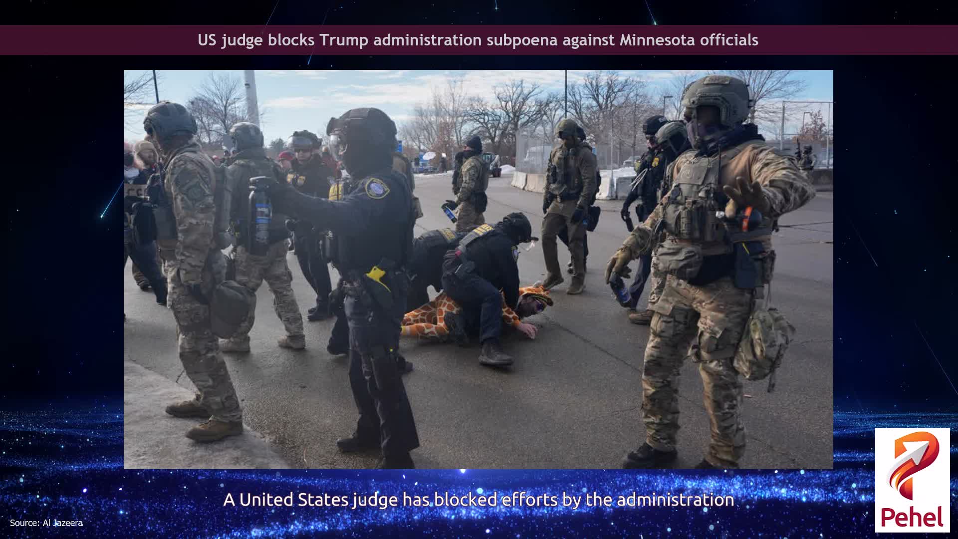 US judge blocks Trump administration subpoena against Minnesota officials