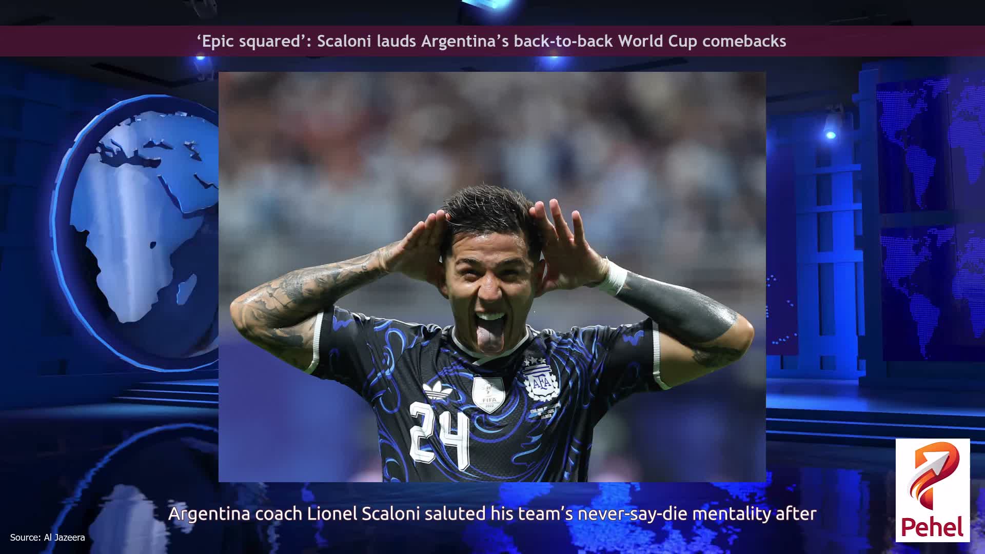 ‘Epic squared’: Scaloni lauds Argentina’s back-to-back World Cup comebacks