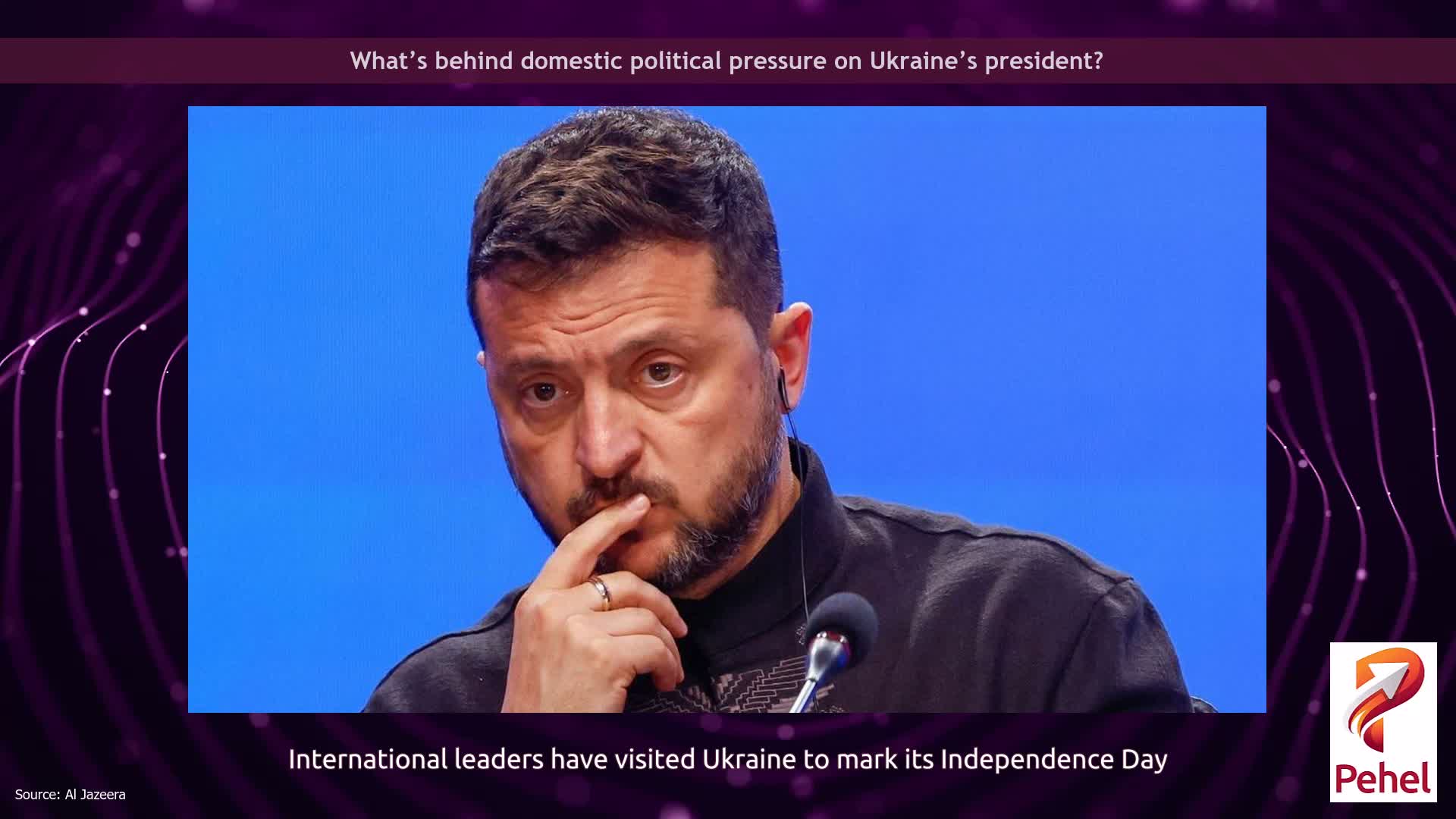 What’s behind domestic political pressure on Ukraine’s president?