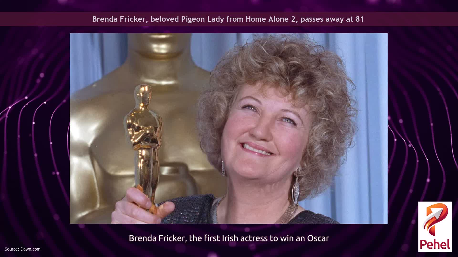 Brenda Fricker, beloved Pigeon Lady from Home Alone 2, passes away at 81