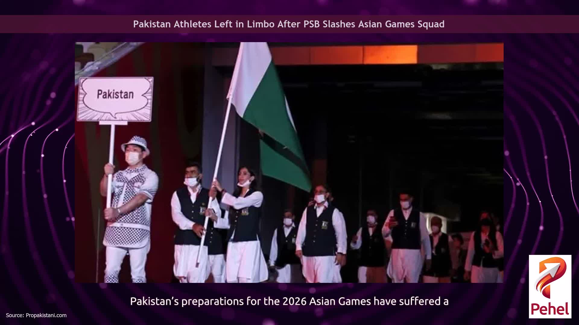 Pakistan Athletes Left in Limbo After PSB Slashes Asian Games Squad