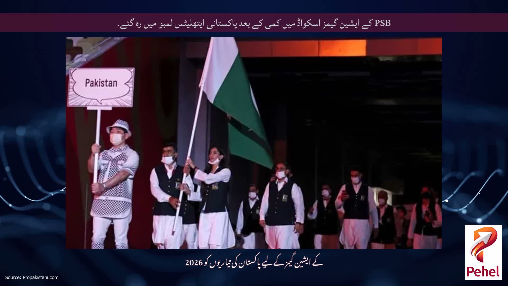 PSB کے ایشین گیمز اسکواڈ میں کمی کے بعد پاکستانی ایتھلیٹس لمبو میں رہ گئے۔