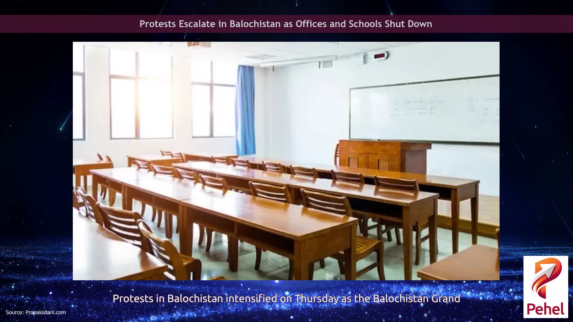 Protests Escalate in Balochistan as Offices and Schools Shut Down