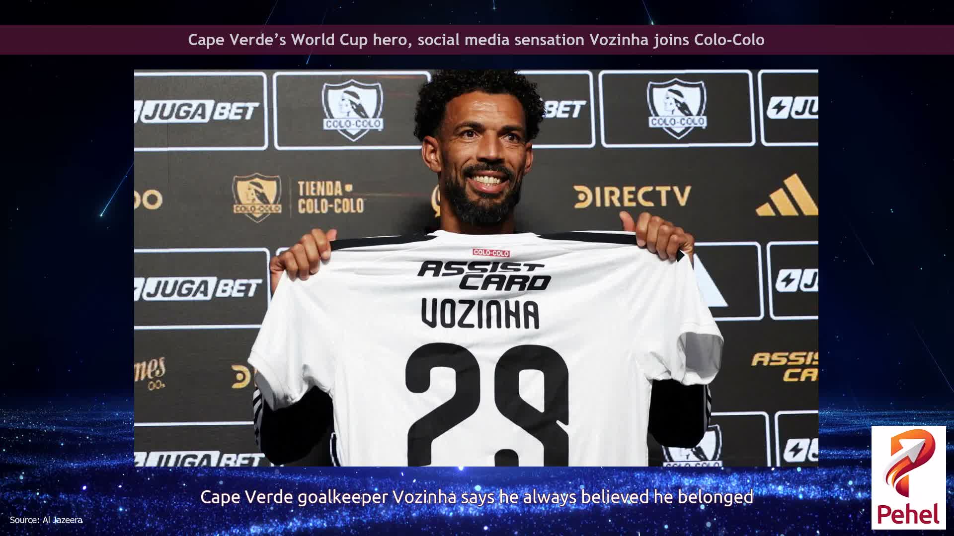 Cape Verde’s World Cup hero, social media sensation Vozinha joins Colo-Colo