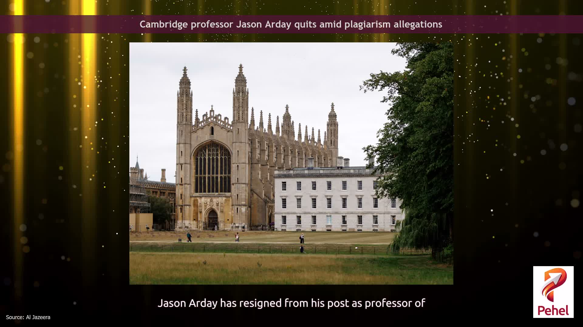 Cambridge professor Jason Arday quits amid plagiarism allegations