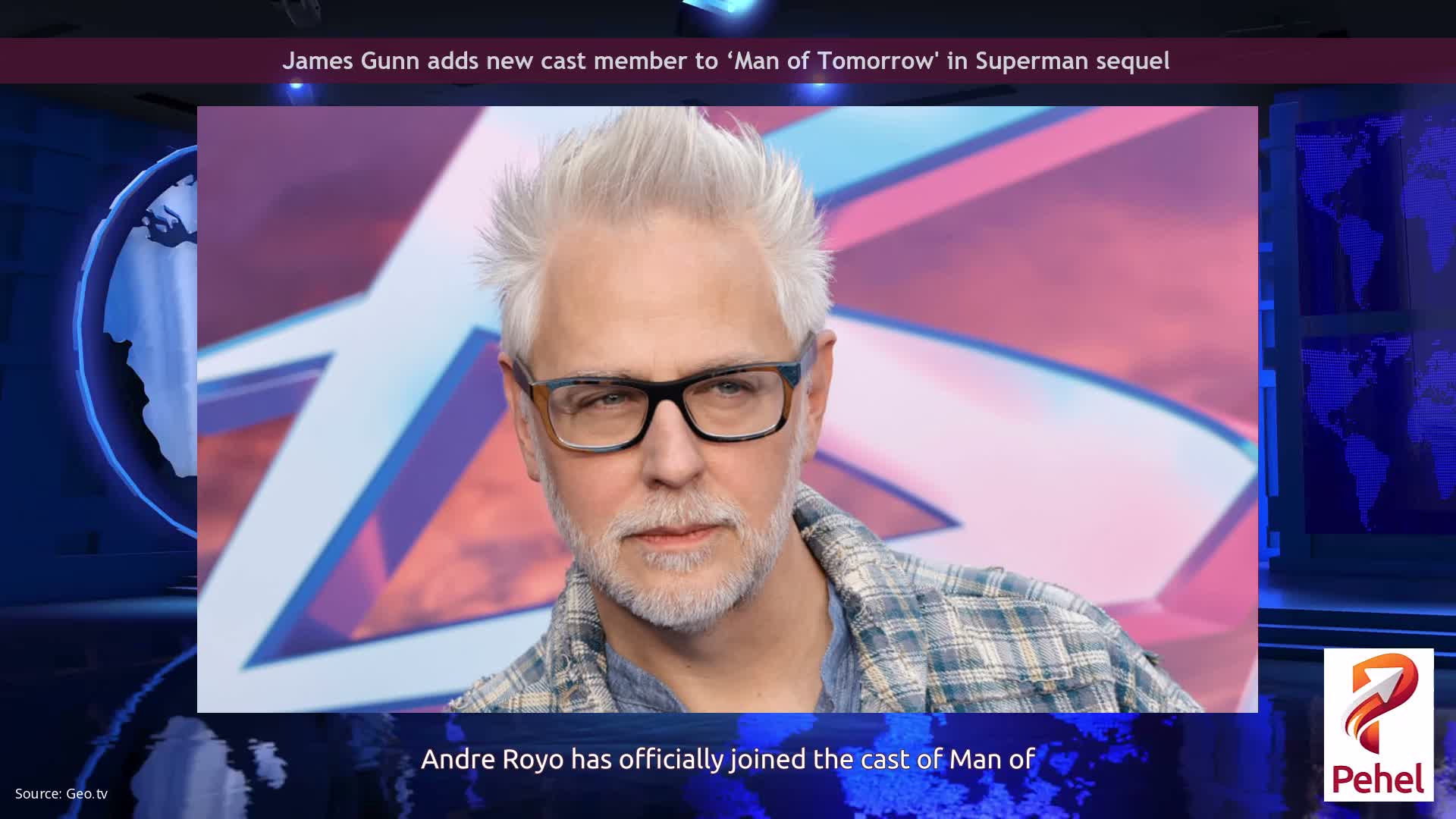 James Gunn adds new cast member to ‘Man of Tomorrow' in Superman sequel