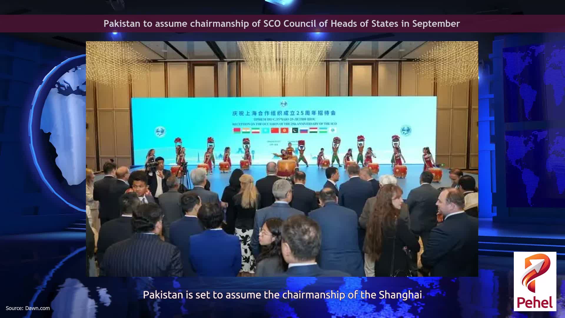 Pakistan to assume chairmanship of SCO Council of Heads of States in September