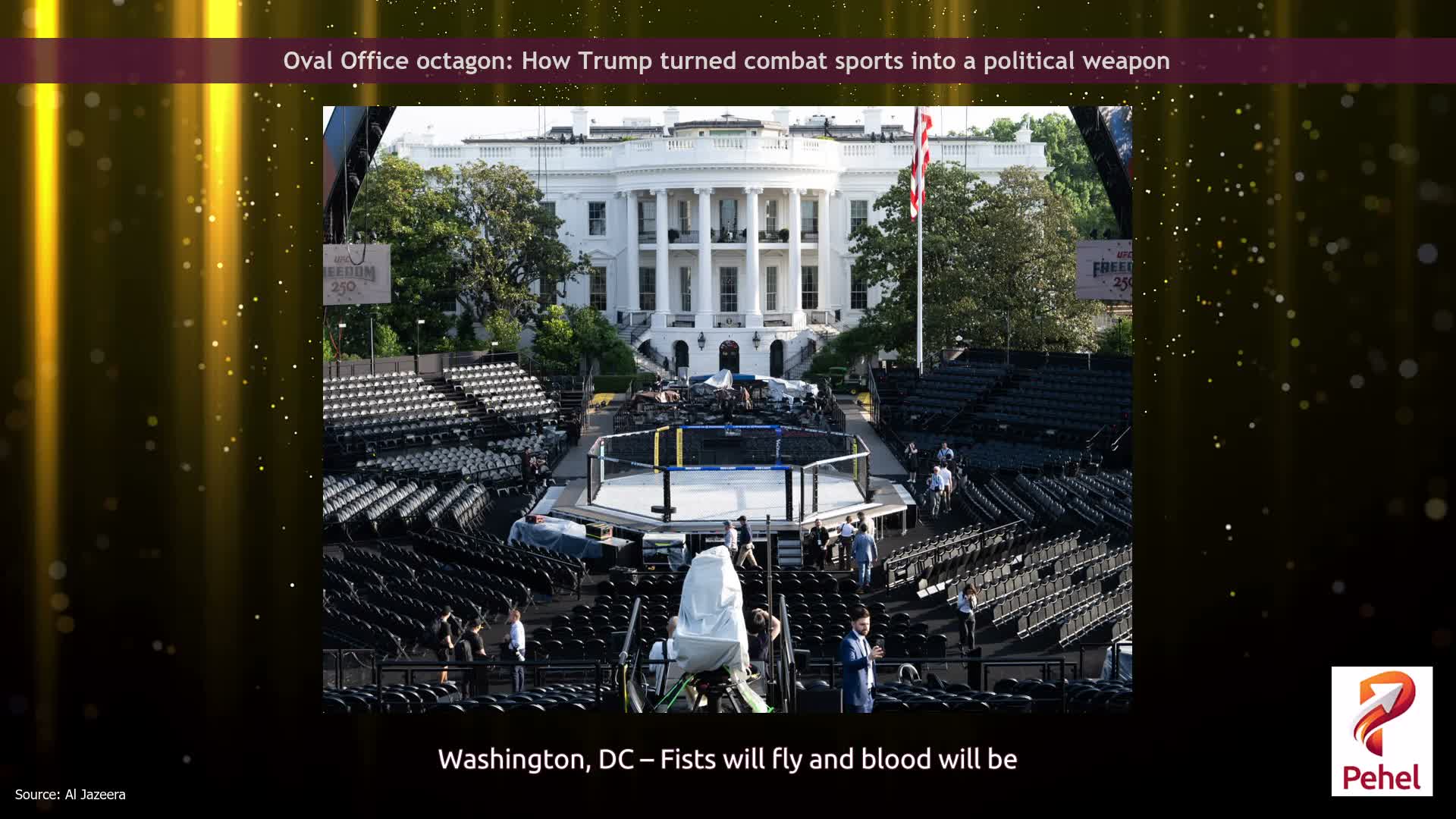 Oval Office octagon: How Trump turned combat sports into a political weapon