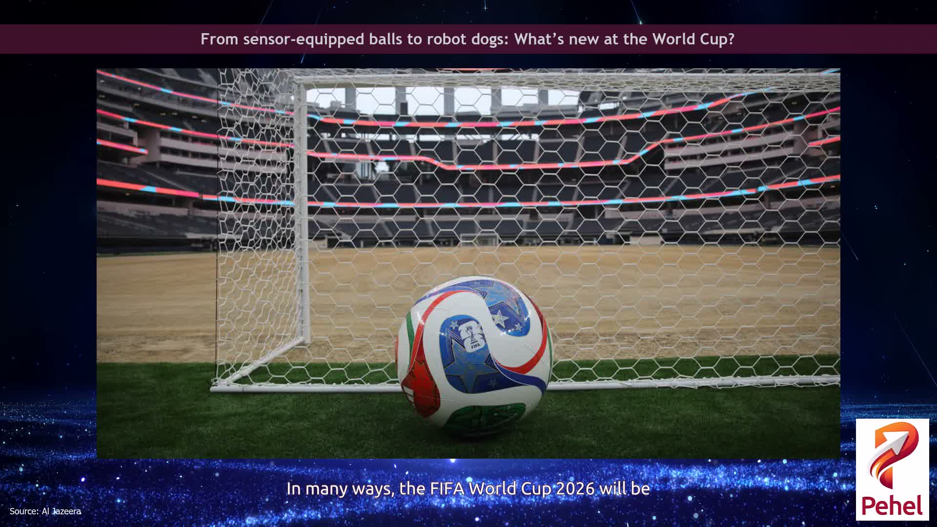 From sensor-equipped balls to robot dogs: What’s new at the World Cup?