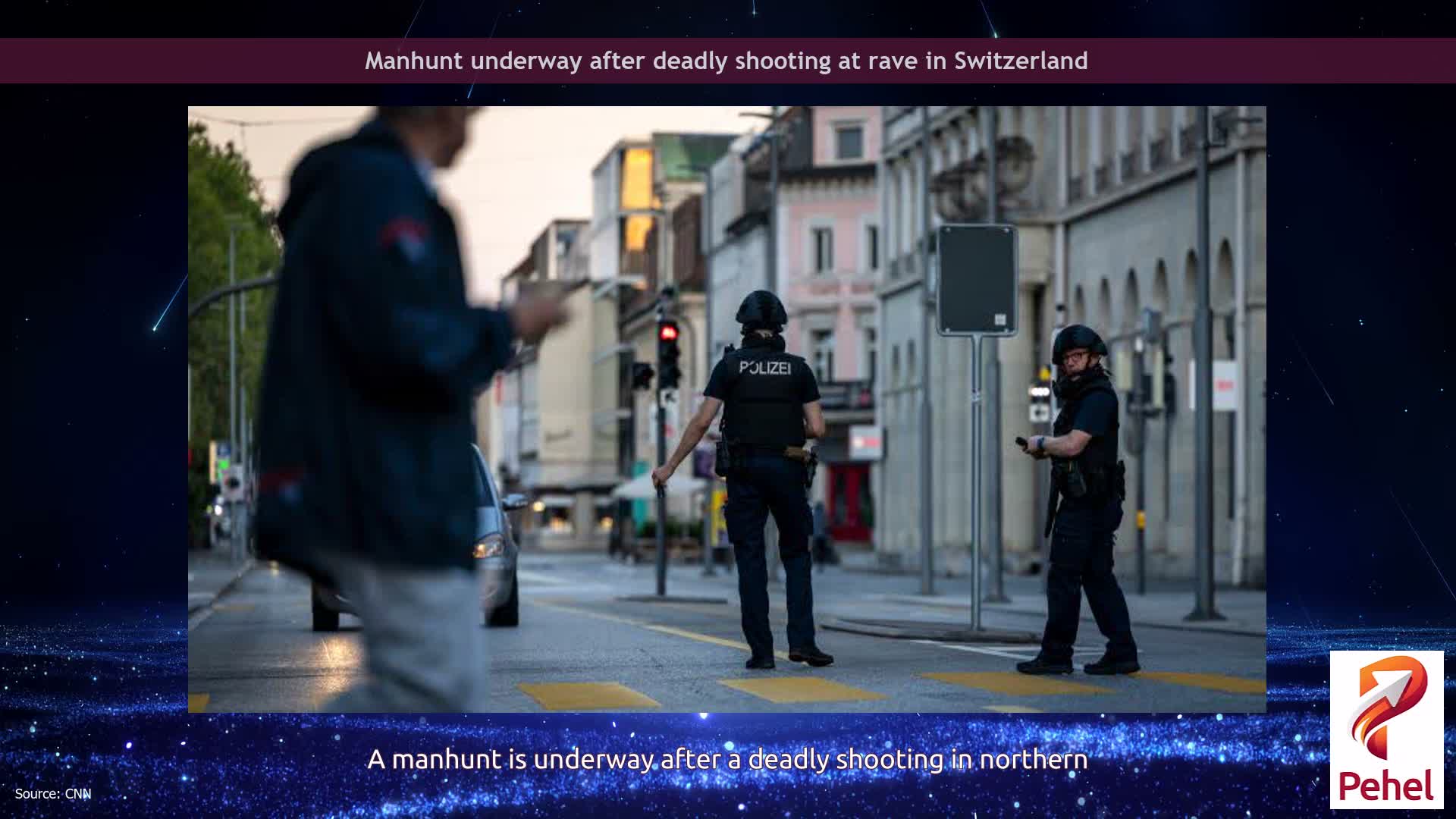 Manhunt underway after deadly shooting at rave in Switzerland